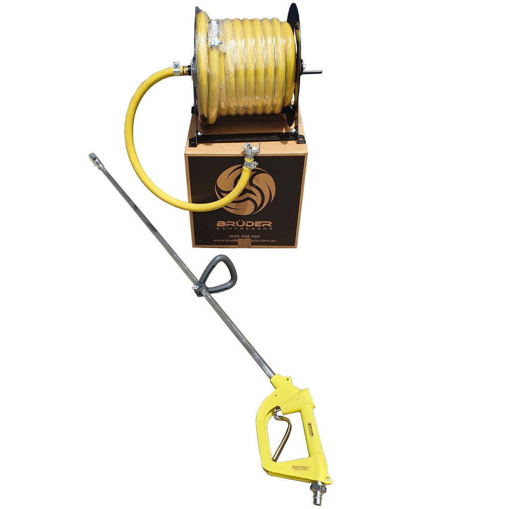 [F5MHR20] Force 5 Blowgun and Brüder Hose Reel Package