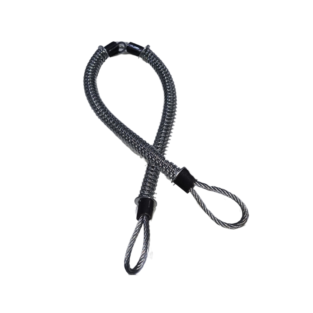 Hose Safety Whip checks, steel wire, spring lock